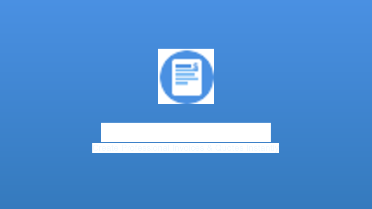 Twitter Invoice Free Invoice Generator | Professional Invoice & Quote Creator | Invoice ...